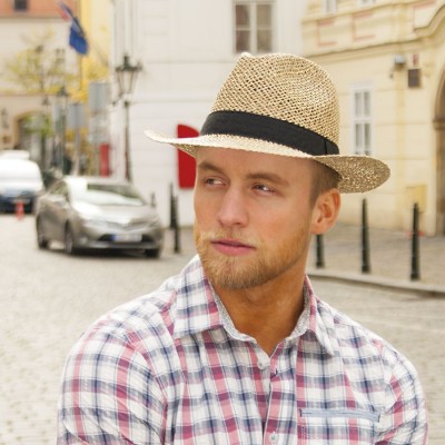 Pánský klobouk z mořské... 2