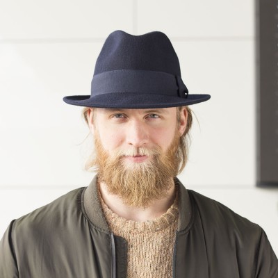 Pánský vlněný klobouk s...