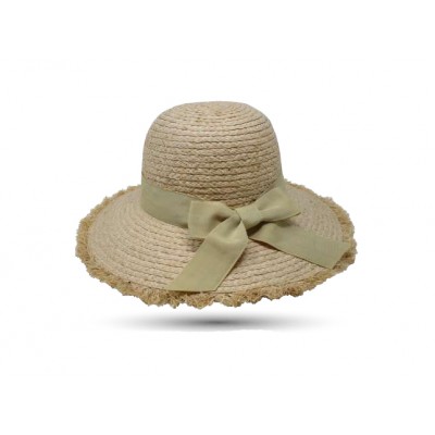 Dámský klobouk zdobený mašlí