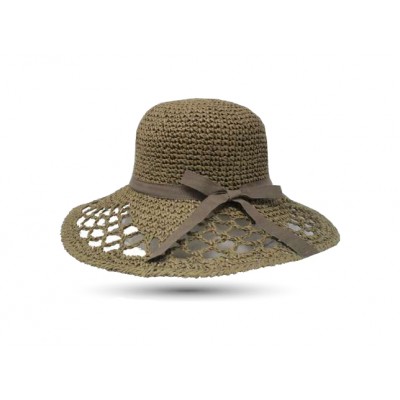 Dámský klobouk zdobený mašlí