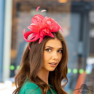 Dámská čelenka sinamay malá...