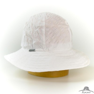 Dámský krepový  klobouk s...