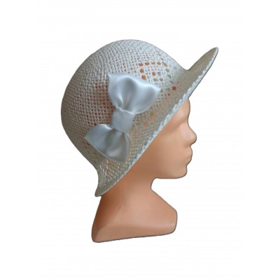 Dámský papírový klobouk