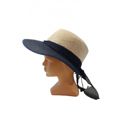 Dámský kšilt zdobený stuhou 2