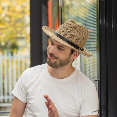 Pánský klobouk z mořské trávy