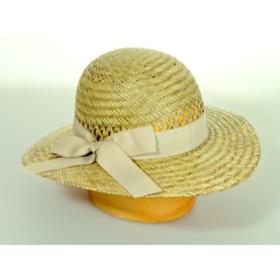 Dámský klobouk sláma střední krempa