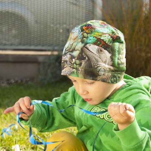 Dětská bavlněná čepice